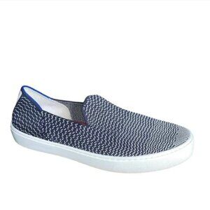 Rothy's The Sneaker Maritime‎ Gradient Slip On Womens 9.5 Blue White Red Retired